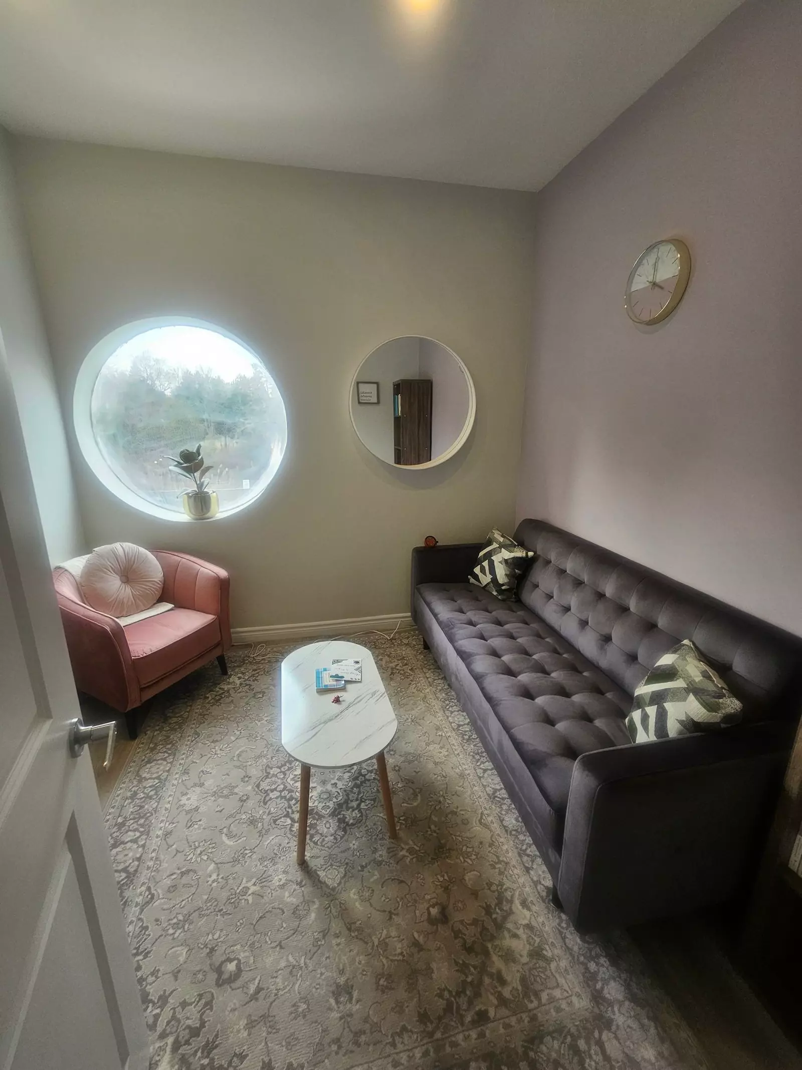 Clinic interior and exterior